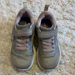 Skechers Kids' Silver, sparkly and Pink Sneakers